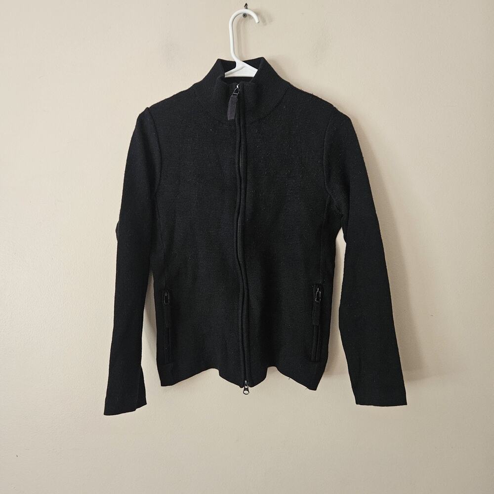 Timberland Sweater Jumper Black Wool Blend Women's Size Small